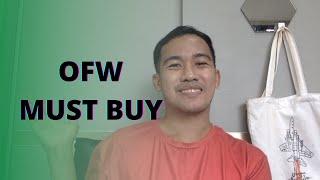 MGA DAPAT BILHIN NG FIRST TIME OFW | Buhay OFW | Happy Phill