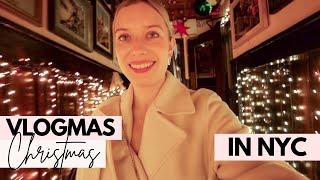 VLOGMAS Day 21: Christmas in NEW YORK! Festive drinks at The Dead Rabbit and The Beekman Hotel