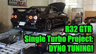 Single Turbo R32 GTR - Dyno Tuning