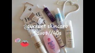 Skincare favourites//40s