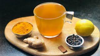 Turmeric Ginger Tea | Immune Boosting Tea | Immunity Boosting Recipe | Natural Cold Remedy