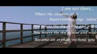 Sevara  - I Am Not There - With Lyrics ( translated)
