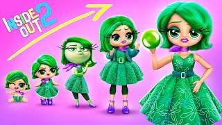 Inside Out 2: Disgust Growing Up! 32 DIYs for LOL OMG
