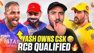 YASH DAYAL vs DHONI LAST OVER AGAIN!  | CSK vs RCB Thriller IPL 2025 Highlights