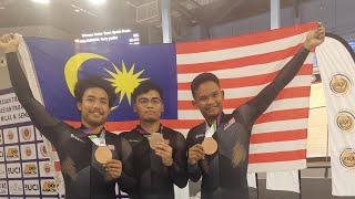 Asia Track Cycling Championship 2023 Men Elite Team Sprint Final Malaysia (Bronze) vs Kazaskstan