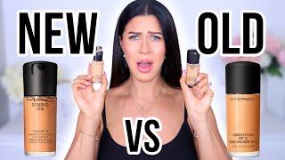 NEW VS OLD! MAC REFORMULATED MY HOLY GRAIL STUDIO FIX FOUNDATION...is it RUINED!?