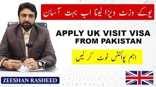 How to apply UK visit visa from Pakistan | Visa document requirements | Visa processing time