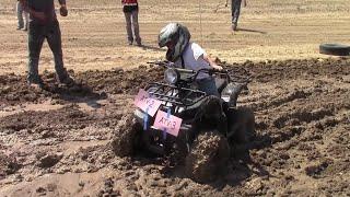 KIDS ATV MUD BOGGING