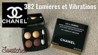 CHANEL LES 4 OMBRES 382 LUMIERES ET VIBRATIONS swatches