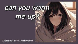 [asmr] cold girlfriend wants your cuddles for warmth [fireplace][whispers][sweet][comfort]