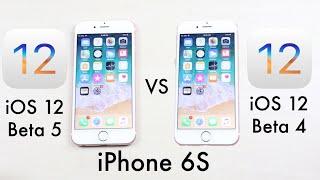 iOS 12 BETA 5 Vs iOS 12 BETA 4 On iPHONE 6S! (Comparison) (Review)