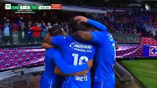 Gol de Carlos Rodríguez | Cruz Azul 1 - 0 Tijuana | Liga BBVA MX - Grita México C22  - Jornada 1 |