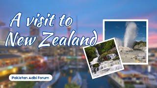 Safarnamy || A Visit To New Zealand || Tourism || Pakistan Adbi Forum || World Beautiful Places