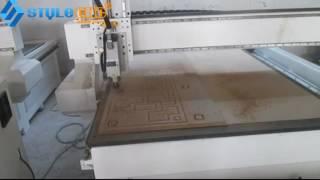 STYLECNC® 4x8ft CNC router machine with rotary