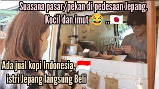 kepasar bersama istri Jepang