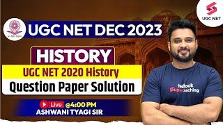 UGC NET 2020 History | UGC NET History Previous Year Questions | Ashwani Sir