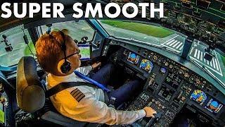 SMOOTH AS BUTTER Airbus Landing by Captain Per