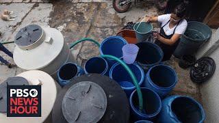 Why Mexico City is having trouble getting water to its 22 million residents