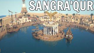 Medieval Minecraft Harbour for this Massive Desert City