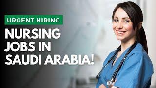 Nursing Jobs in Saudi Arabia | Urgent hiring | Investing lodge