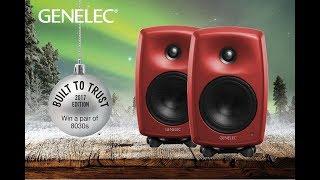 Built To Trust 2017 | Win a pair of Limited Edition red Genelec 8030C