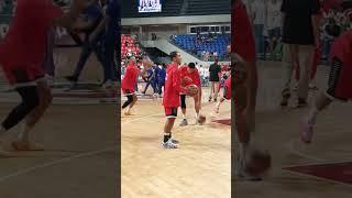 LA Tenorio warming up for his return! #PBA2023