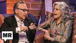 Jane Fonda FED UP With Bill Maher’s Right-Wing BS