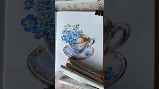 скетч маркерами #скетч #маркеры #иллюстрации #art #sketch