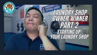 S2E1 Laundry Shop Owner Winner Part 2 Starting Up