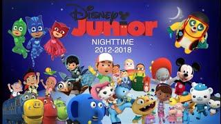 UPDATE: Disney Junior Nighttime Coming up, Now bumpers collection