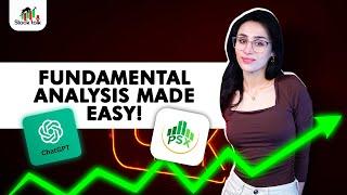 STOCK TALK: Fundamental Analysis Made Easy! (Perfect For Beginners!) | Mashal Khan