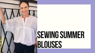 Sewing Floaty Summer Blouses