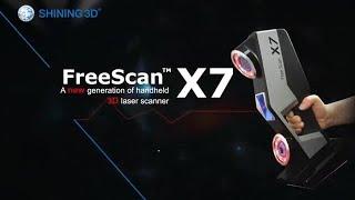 FreeScan X7 - SHINING 3D Metrology Solutions - V-GER