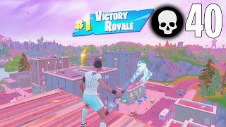 40 Elimination Solo vs Squad Win Full Gameplay Fortnite Chapter 3 (PC Controller)