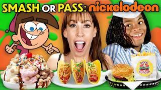Smash or Pass: Nickelodeon Foods! (iCarly, Good Burger, Jimmy Neutron)