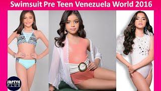 Traje de Baño Pre Teen Venezuela Mundo 2016 Gala de la Belleza Parte 3