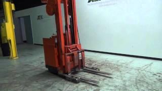 Used- Raymond Corporation Stand Up Electric Reach Lift Truck, Model 20-R30TT - stock # 43751209