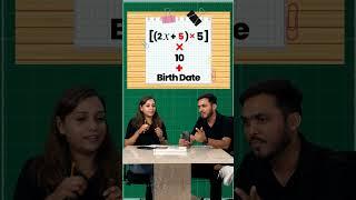 Secret Maths Trick to Know Anyone's Birthday || Maths Tricks