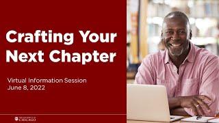 Crafting Your Next Chapter Information Session