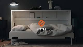 Wohnidee für kleine Räume | Schrankbett Klappbett Smartbett | BASIC Serie