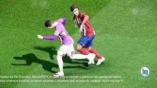 Gameplay PES 2021 - Valladolid vs Atlético de Madrid  - La Liga - PC BMPES