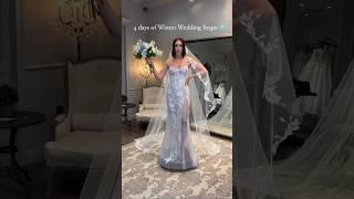 4 days of Winter Wedding Inspo - Styling BERTA Privee Wedding Dress