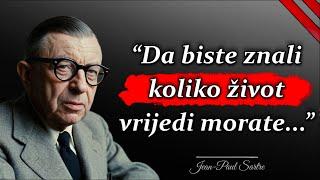 Jean-Paul Sartre Citati - Odbijanje Nobelove Nagrade i Filozofska Mudrost