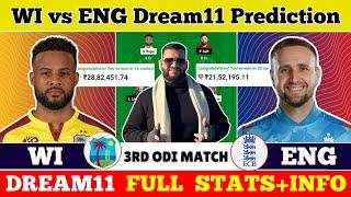 WI vs ENG Dream11 Prediction|WI vs ENG Dream11|WI vs ENG Dream11 Team|