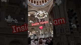 Inside Holy Kaaba beautiful  #holykaaba #haram #sirsohail