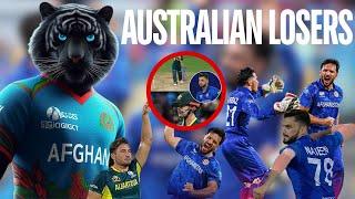 Afghanistan Beat Losers Australian Team by 21 Runs | The Afghan team made history against Ausis