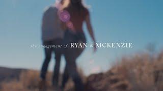 A cliffside engagement session // Lucky Peak, Idaho // Ryan & McKenzie