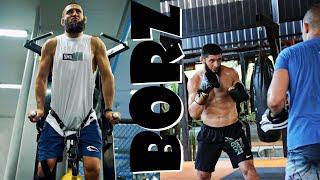 KHAMZAT CHIMAEV EXTREME TRAINING ▶ STRIKING ● WRESTLING ● STRENGTH ● CONDITIONING