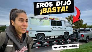 Subo la CAMIONETA a un REMOLQUE y nos quedamos SIN HOGAR 