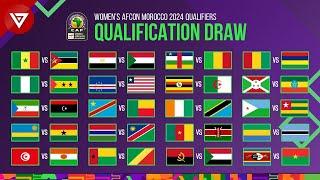 Draw Results: CAF Women's Africa Cup of Nations 2024 Qualifiers - Round 1 & 2